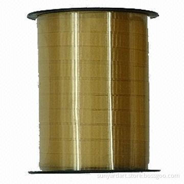 Plain curling ribbon spool, 10mm x 10m/spool